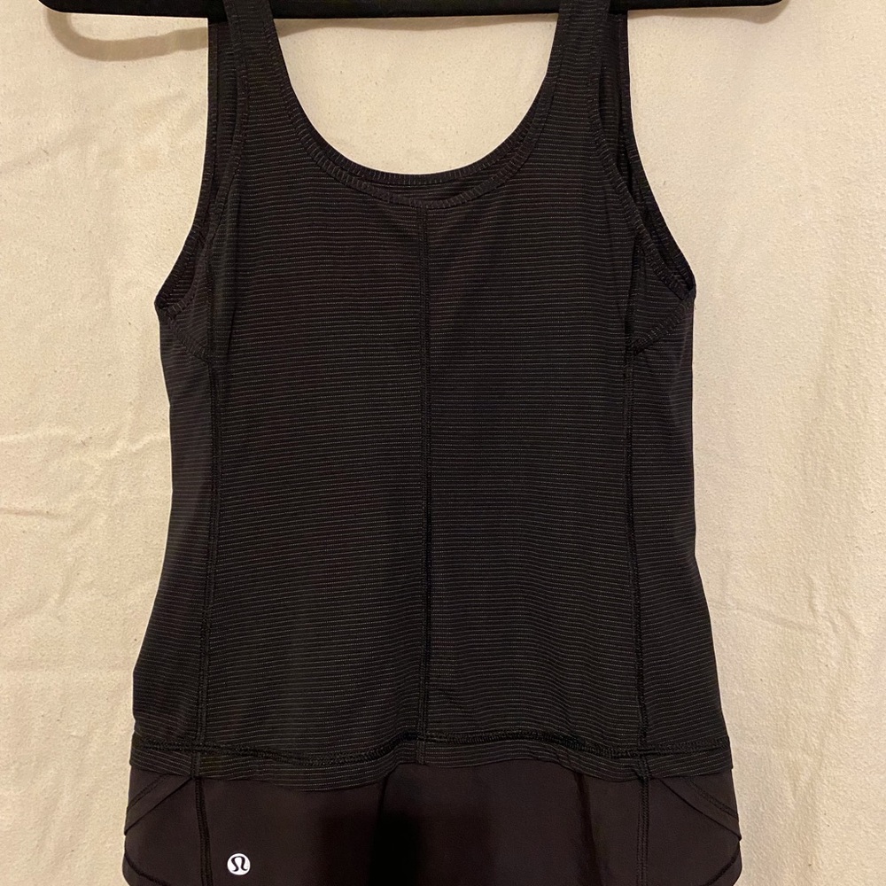 Lululemon Black Tank